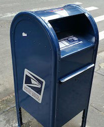 mail blue box near me