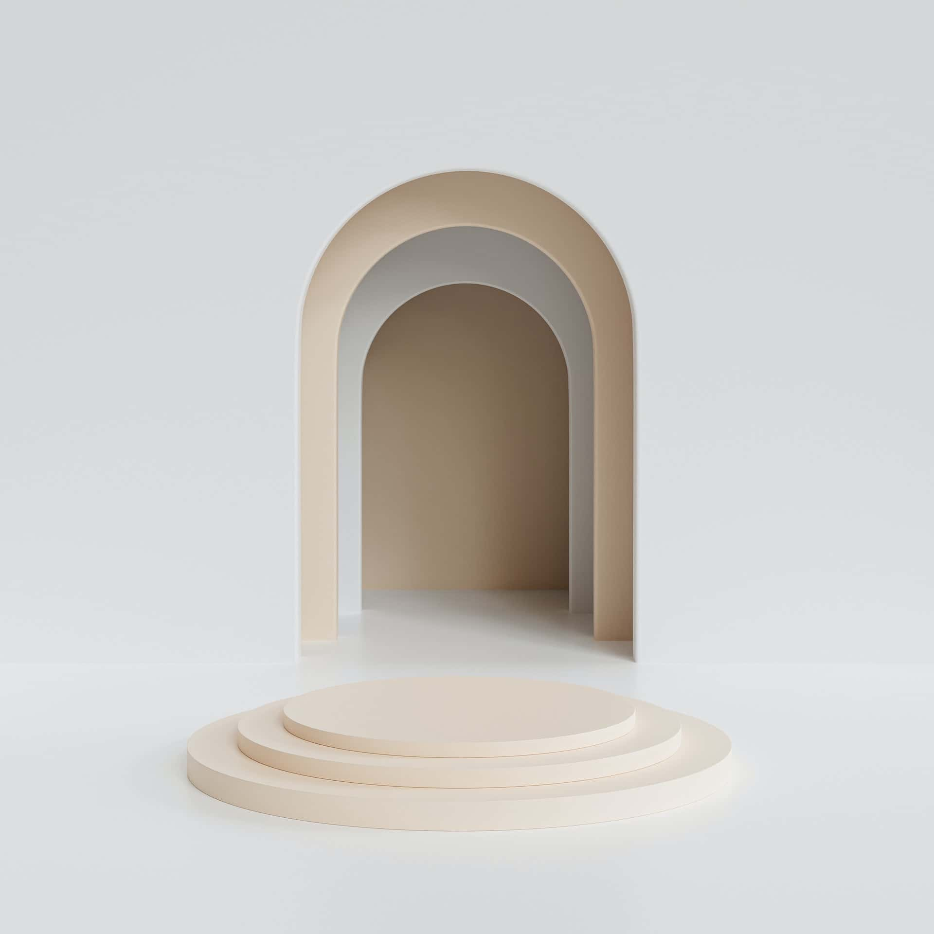 main door design round shape