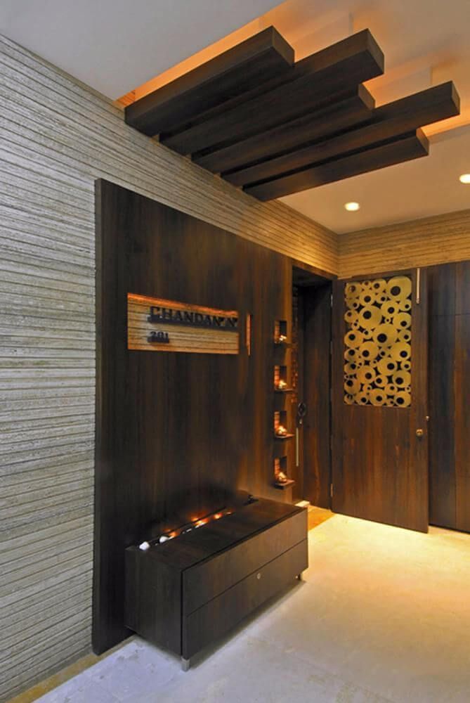 main entrance wall design ideas