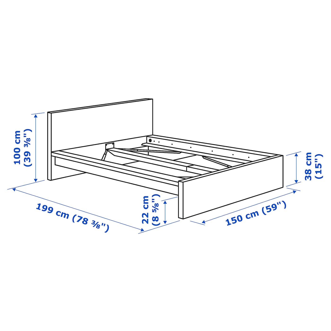 malm ikea bed frame