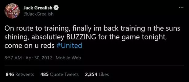 man united tweets