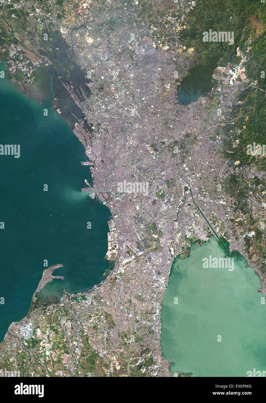 manila satellite image
