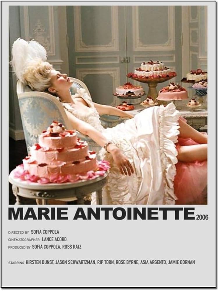 marie antoinette movie poster