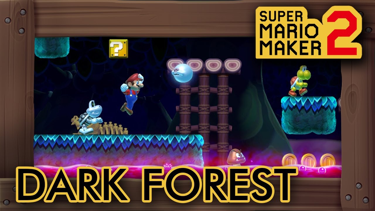 mario maker 2 forest theme