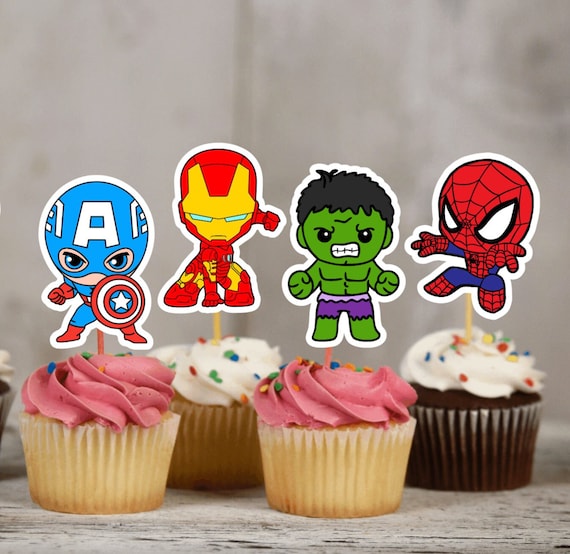 marvel cake toppers