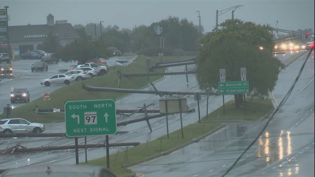 maryland storm damage today