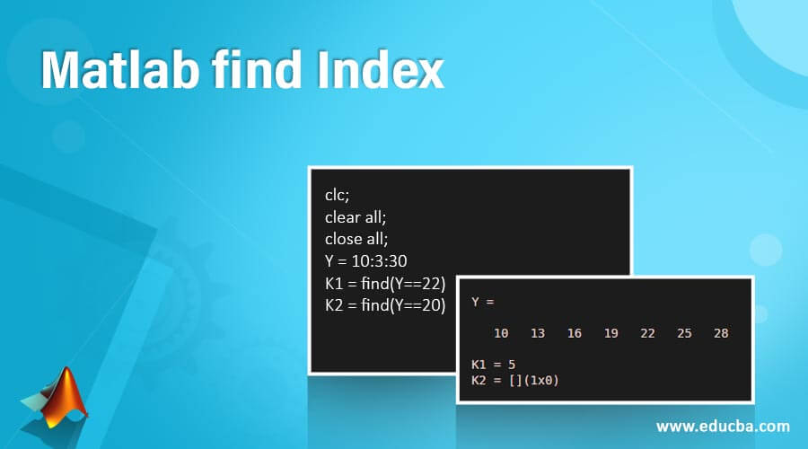 matlab find index of value in array