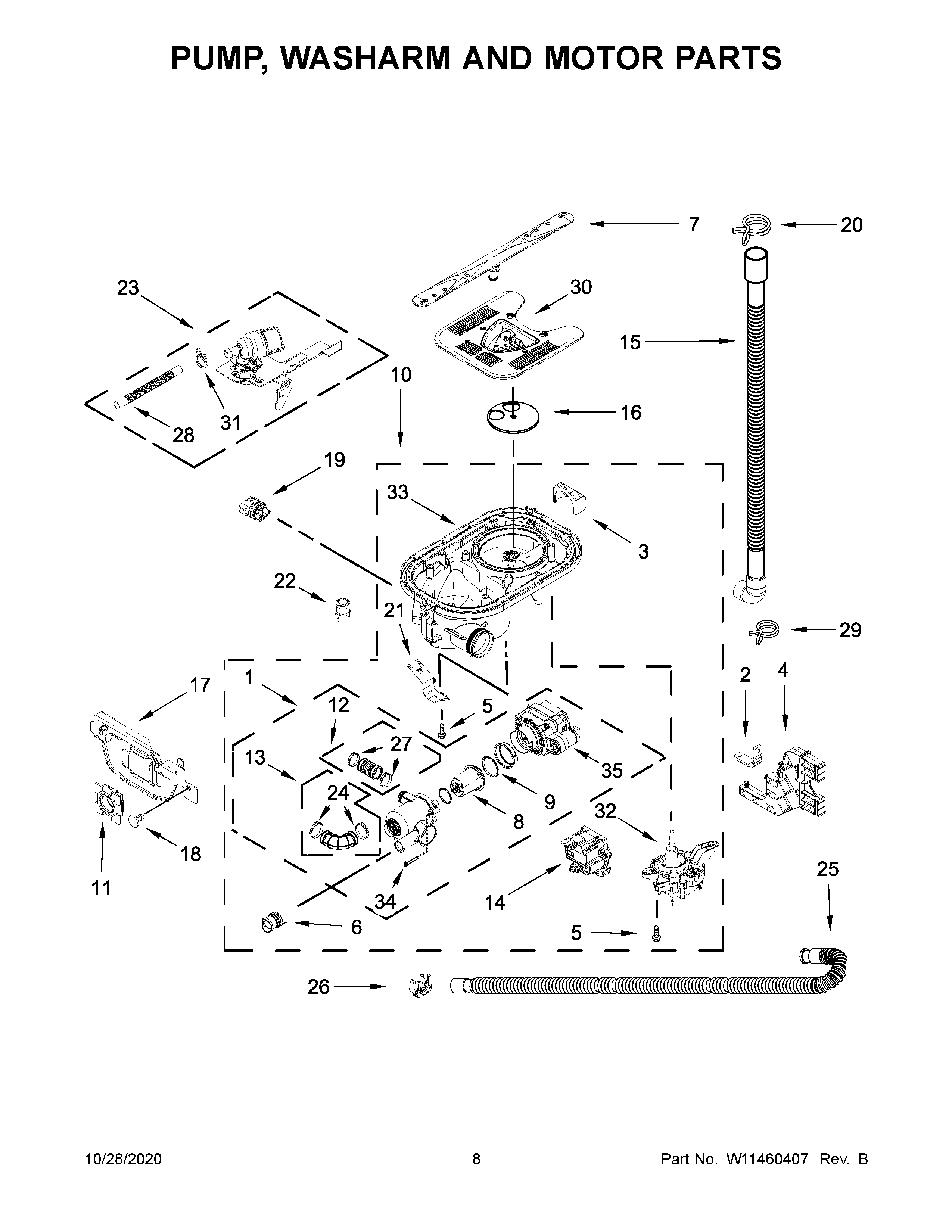 maytag dishwasher parts