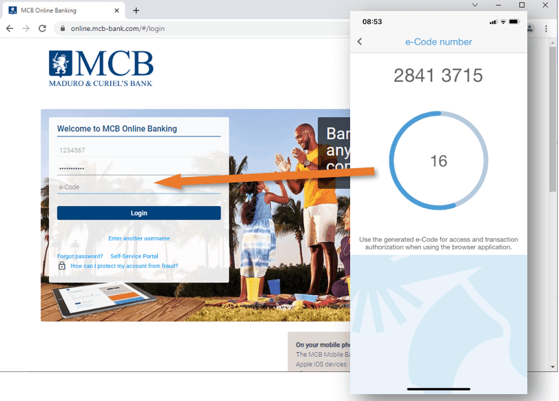 mcb digital banking