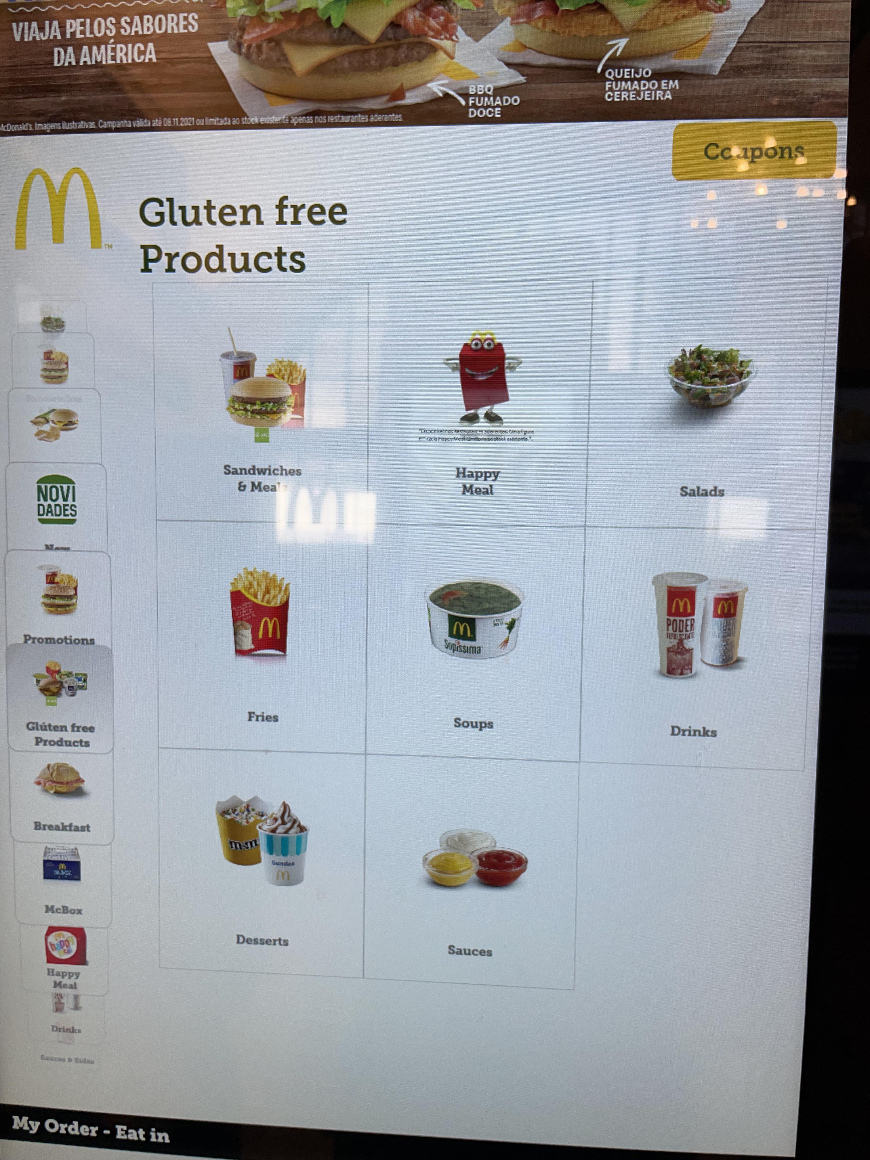 mcdonald allergen menu