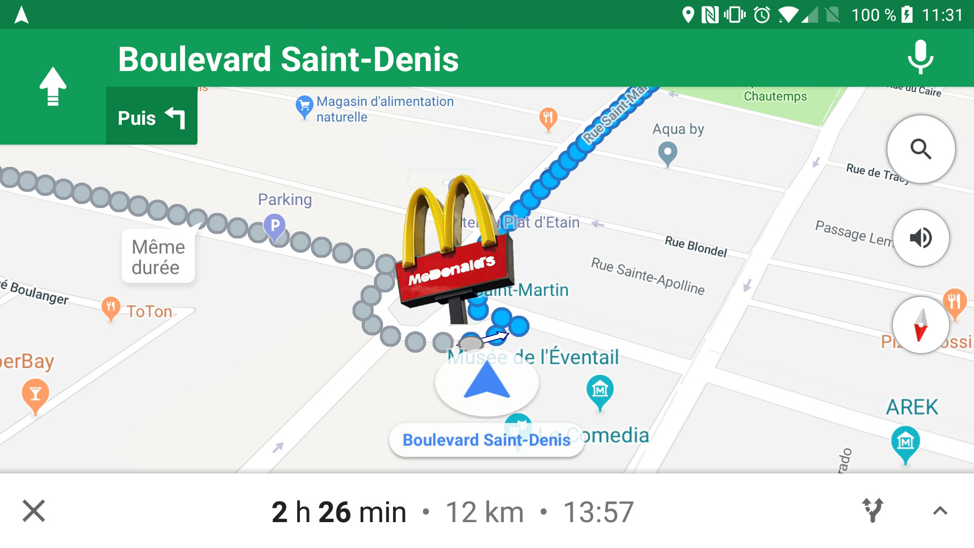 mcdonalds google maps