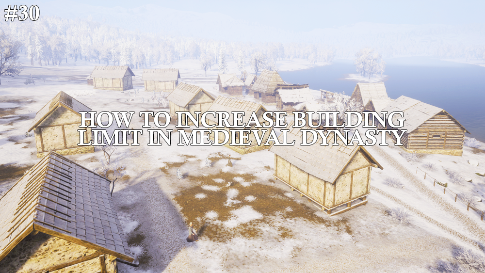 medieval dynasty building limit