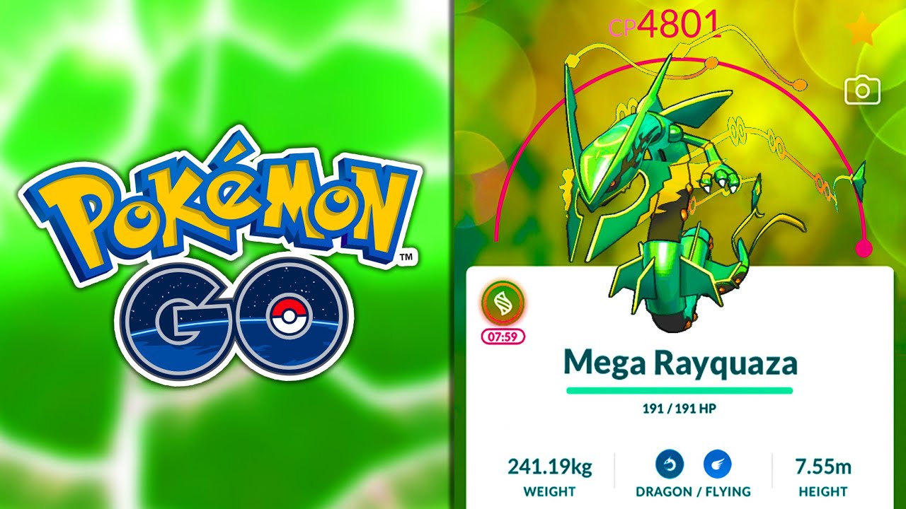 mega rayquaza pokemon go