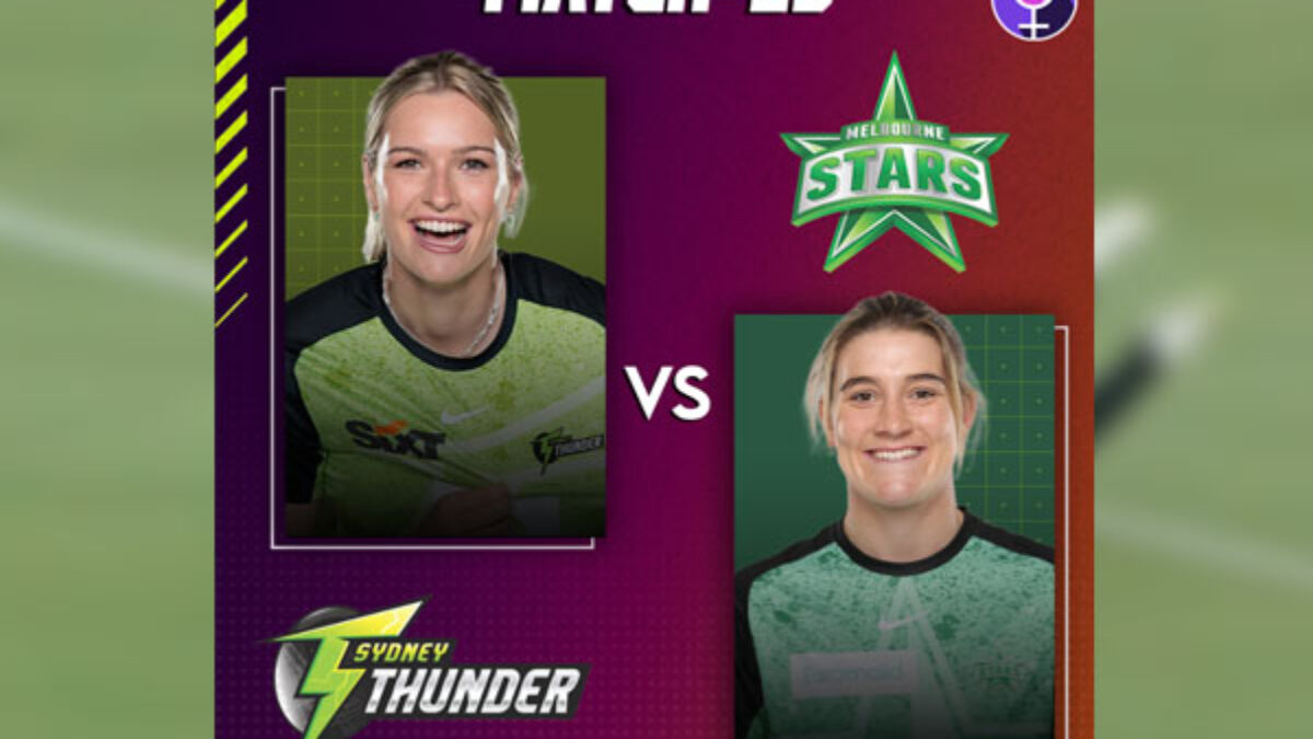 melbourne stars vs sydney thunder timeline