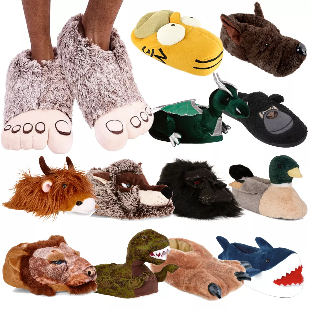 mens funny slippers