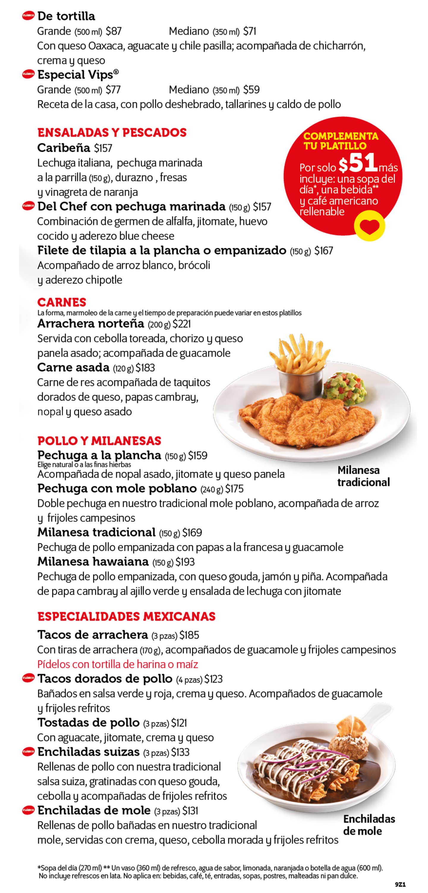 menu vips mexico df