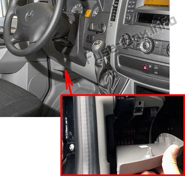 mercedes sprinter van fuse box