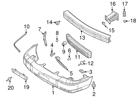 mercury grand marquis parts