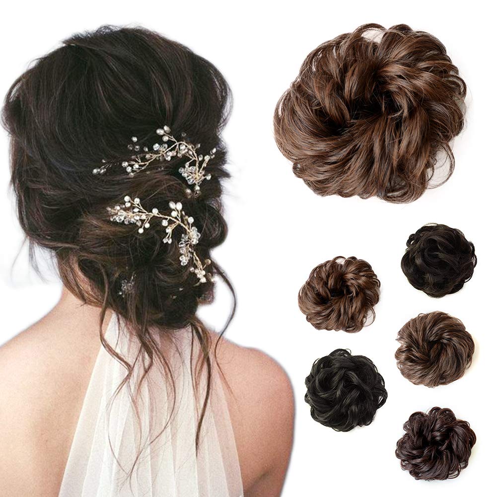 messy bun hair accessories