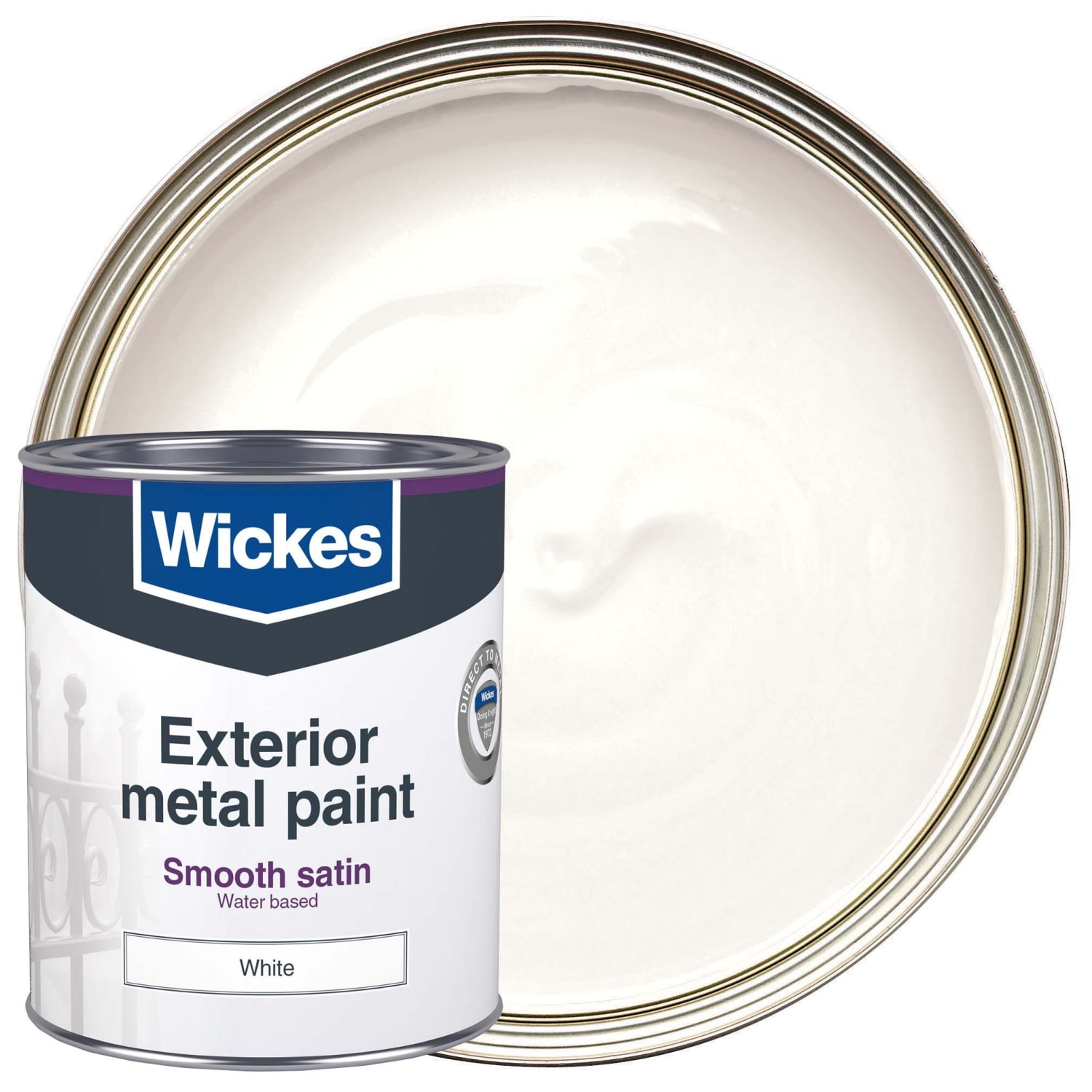 metal paint wickes