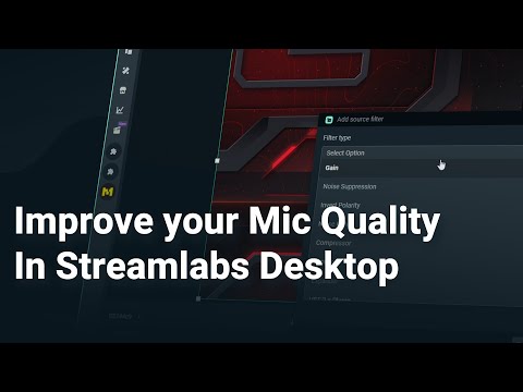 mic filters streamlabs obs