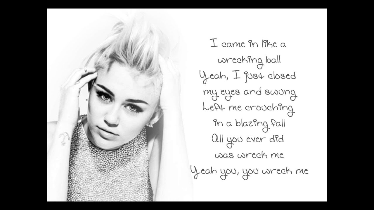 miley cyrus ball lyrics