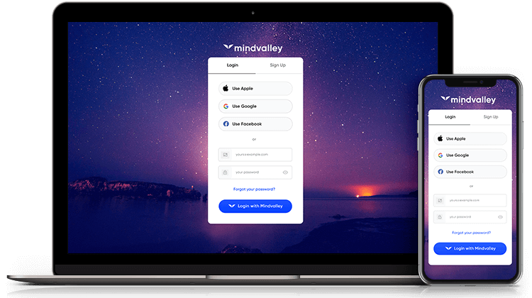 mindvalley login