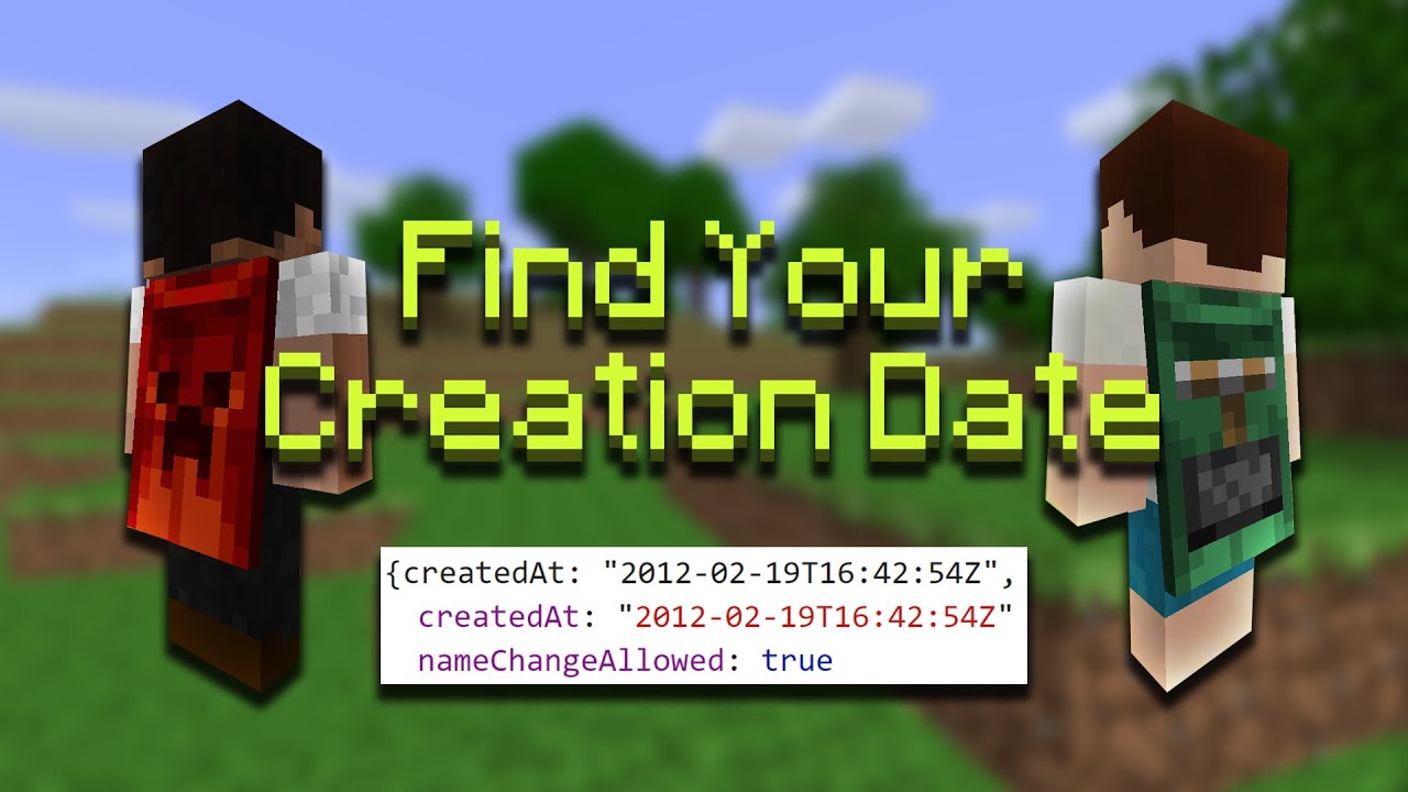 minecraft account age finder