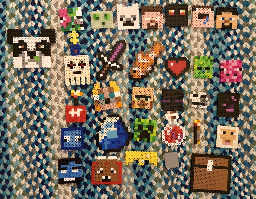 minecraft hama beads