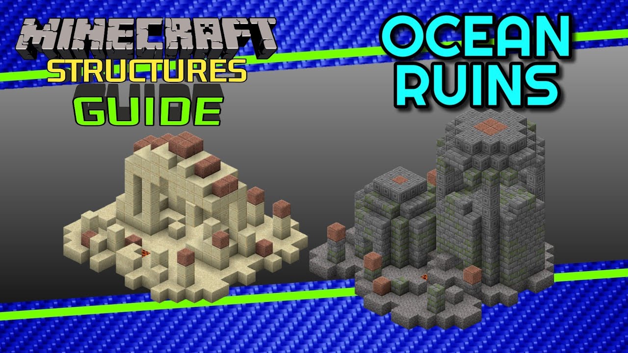 minecraft ocean ruins