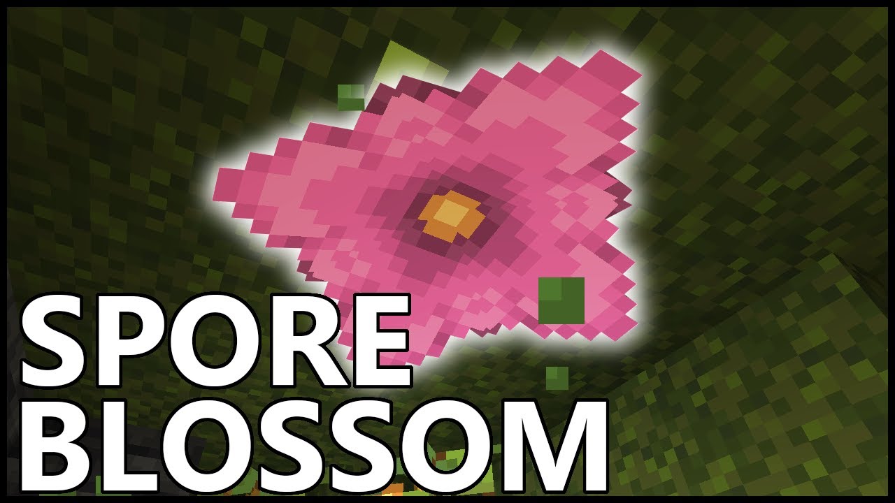 minecraft spore blossom