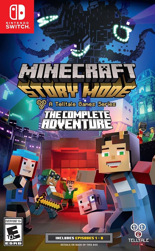 minecraft story mode nintendo switch