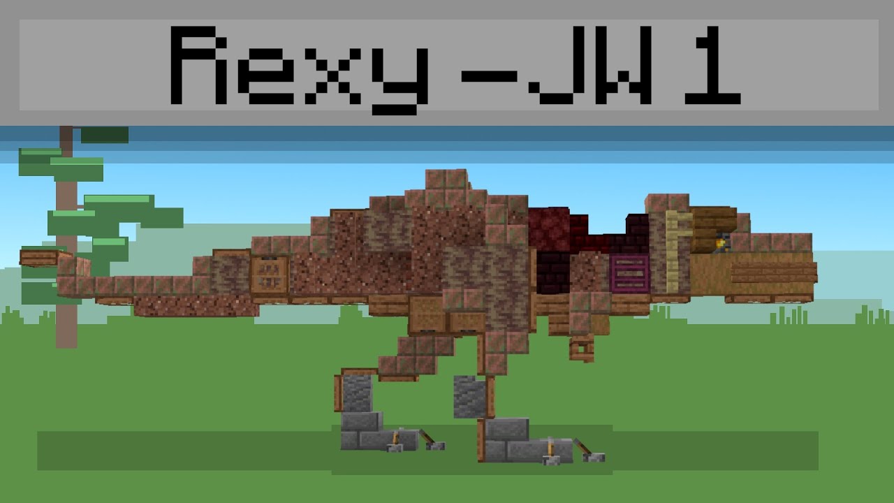 minecraft trex