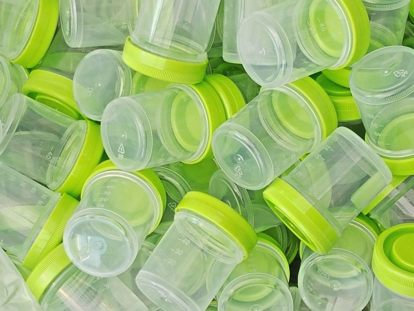 mini plastic jars