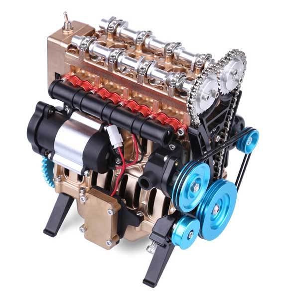 miniature 4 cylinder engine kit