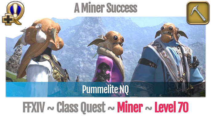 mining quests ffxiv