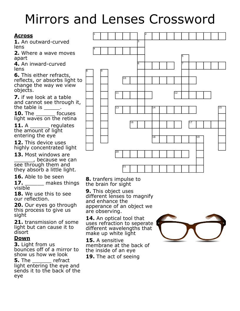 mirror crossword