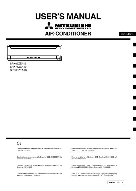 mitsubishi user manual pdf