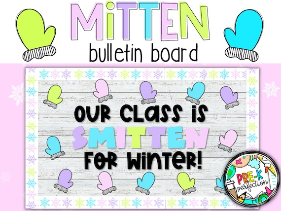mitten bulletin board