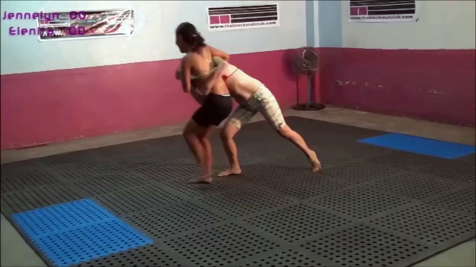 mixed wrestling asian