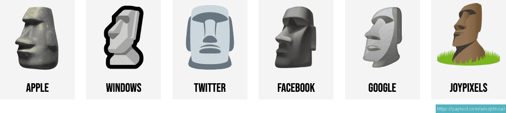 moai emoji