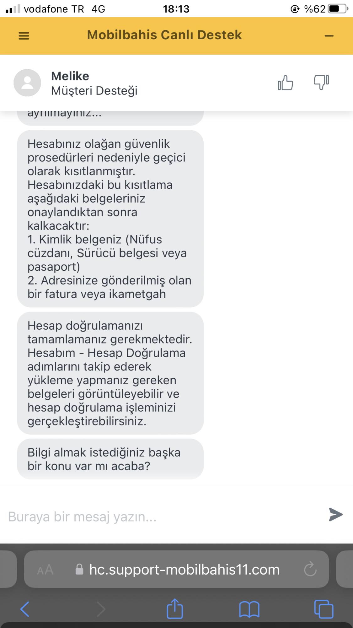 mobilbahis para çekme belge