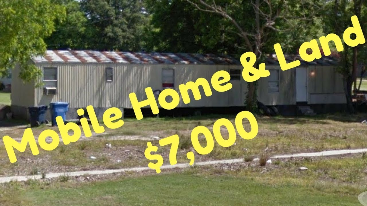 mobile homes on land for sale near me