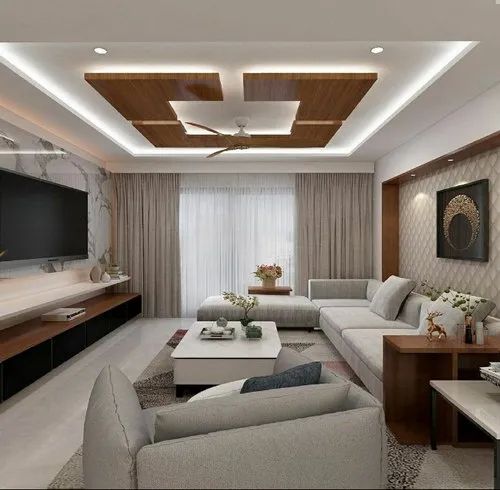 modern ceiling design for hall