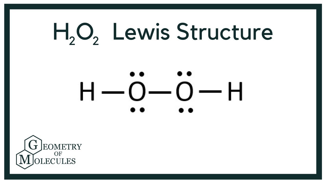 molecular shape of h2o2