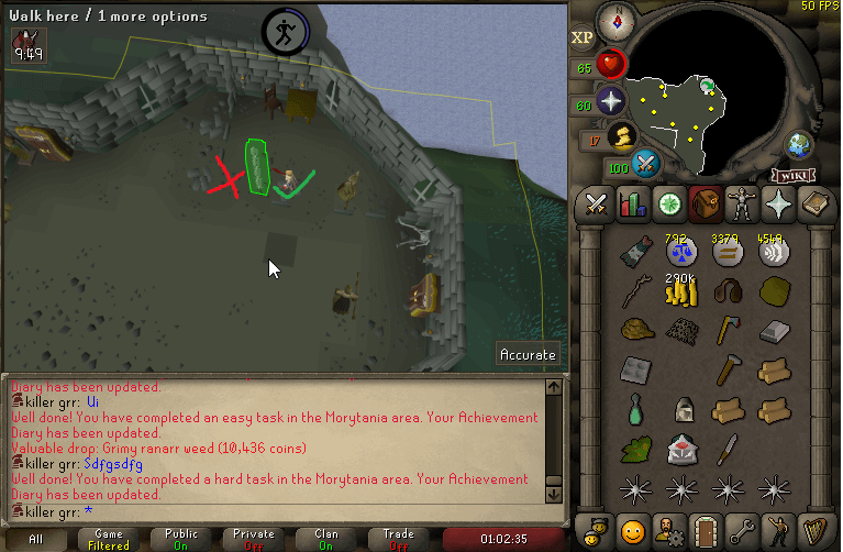 morytania hard diary