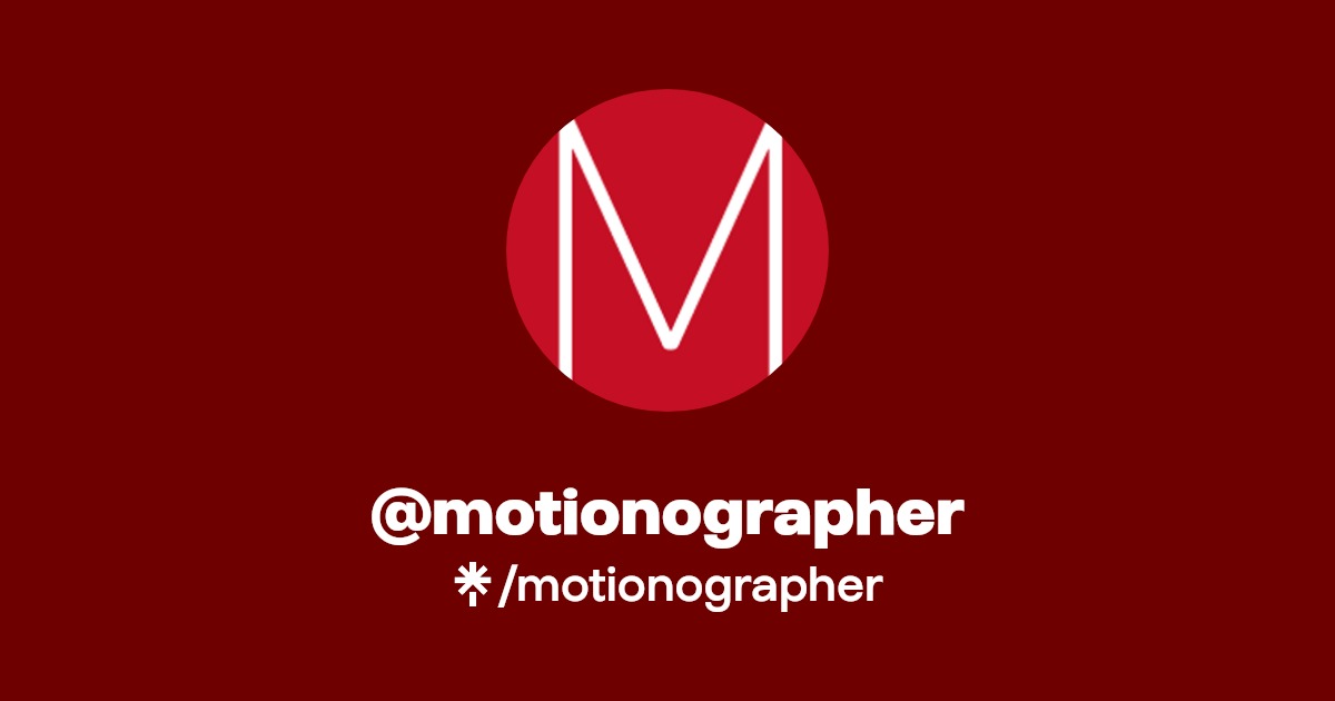 motionographer