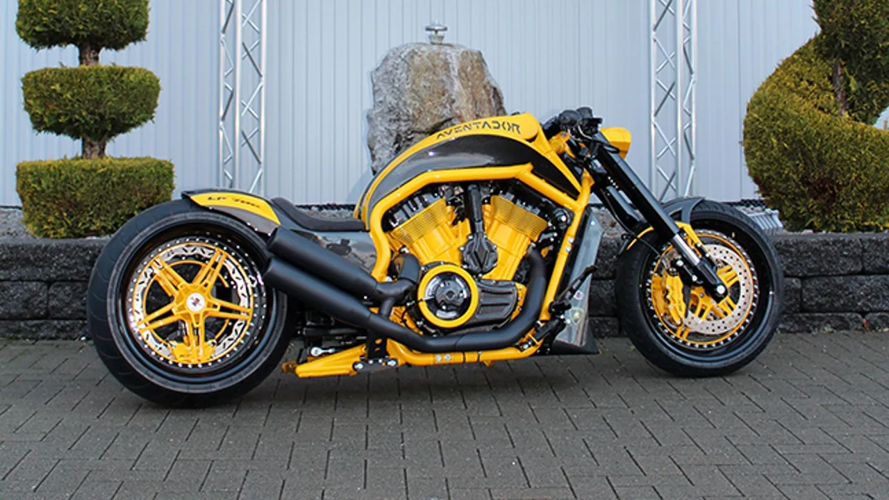 moto aventador harley davidson