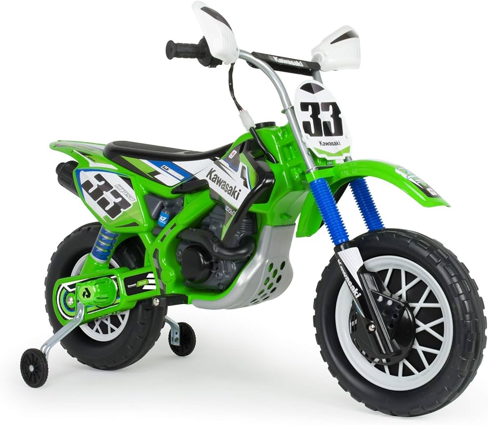 moto electrique kawasaki 12v