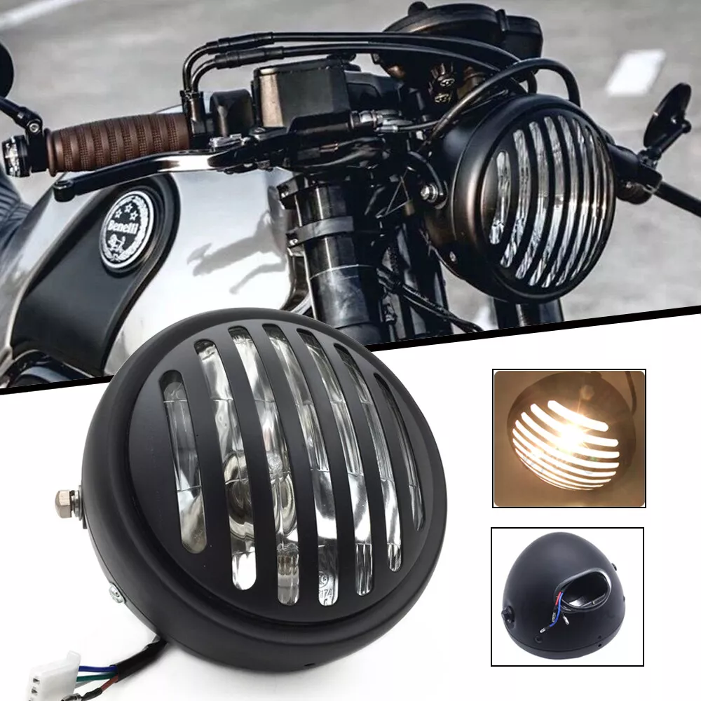 motorcycle headlight grill